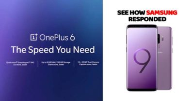 Samsung Takes Panga With OnePlus & Replies To Their Speed Tagline. Gets Trolled By OnePlus Users RVCJ Media