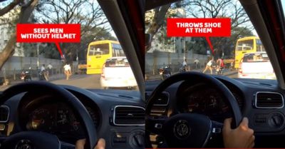 Traffic Cop Throwing Shoe At Two Bikers Without Helmet Caught On Camera, Suspended RVCJ Media