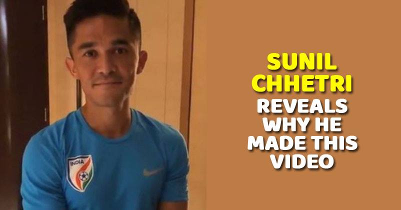 Sunil Chhetri Reveals Why He Made That Viral Video RVCJ Media