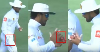 Video Footage Of Dinesh Chandimal's Alleged Ball Tampering Is Out RVCJ Media
