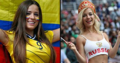 20 Beautiful Fans Spotted At FIFA World Cup 2018. You'll Thank The Photographer For These Pics RVCJ Media