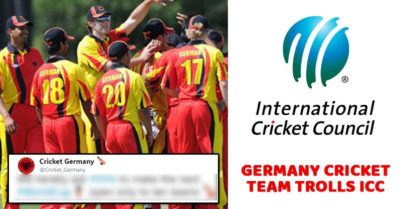Cricket Germany Took A Dig At ICC After Germany’s Ouster From FIFA World Cup RVCJ Media