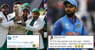 ICC Tweeted Something About CT 2017. Pakistanis Are Trolling Indian Team RVCJ Media