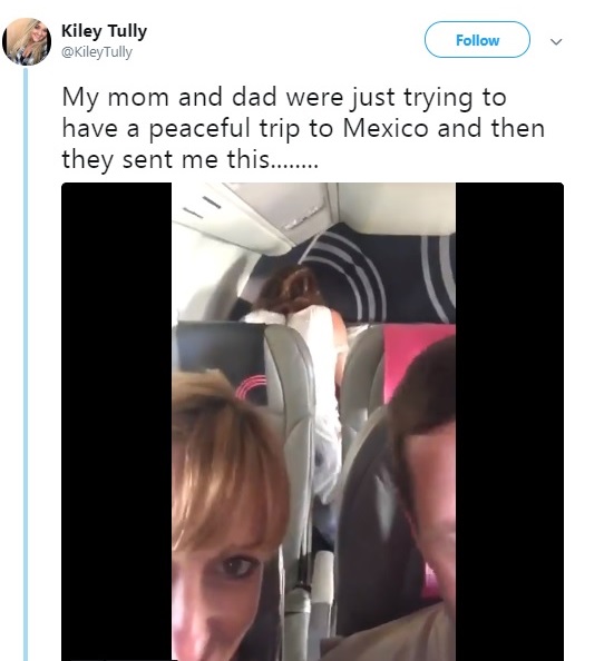 Parents Recorded A Couple Making Out In Flight & Sent The Video To Daughter. It’s Super Viral Now RVCJ Media