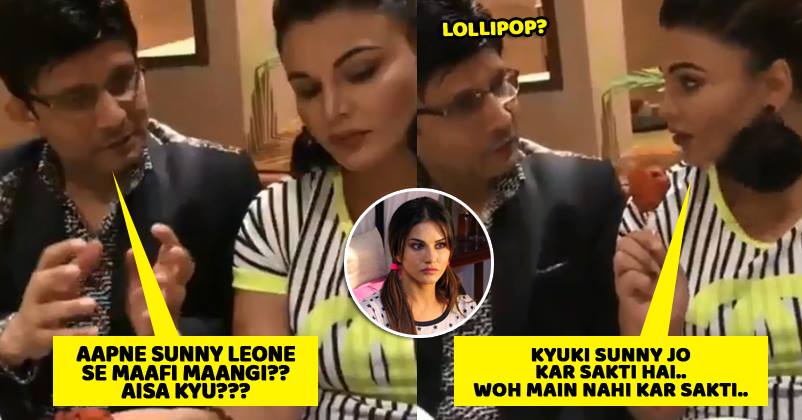 KRK & Rakhi Troll Sunny Leone. Says "Woh Lollipop Choos Sakti Hai" RVCJ Media