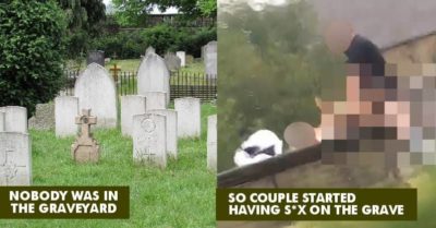 Couple Caught Having S*X On Gravestone. Police Shared Video On Social Media RVCJ Media