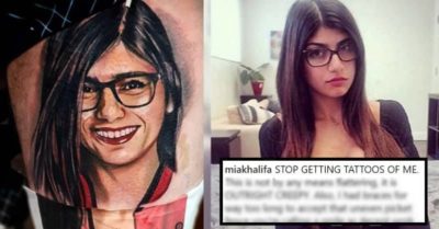 Fan Got Tattoo Of Mia's Face & Chest On His Body. Got Slammed By Her RVCJ Media