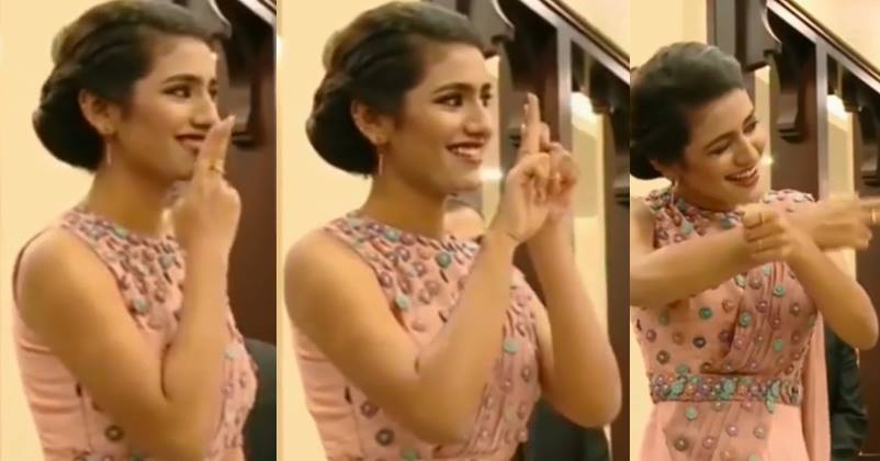 Priya Prakash's Brand New Wink Video Is Here. She's Too Cute RVCJ Media