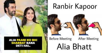 Ranbir Kapoor Says Alia Makes Water Taste Like Sherbet, Gets Hilariously Trolled On Twitter RVCJ Media