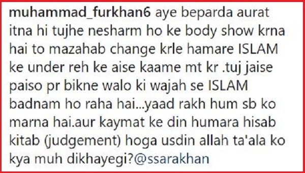 Sara Khan Posts Her Beach Pics On Insta. Gets Badly Trolled By Her Followers - RVCJ Media