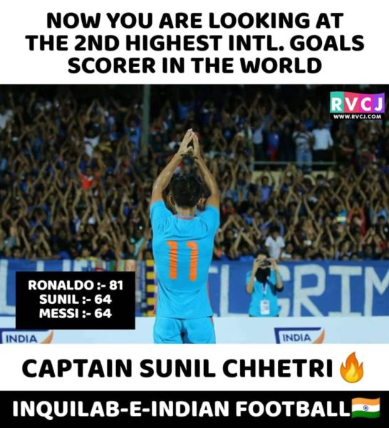 Proud Moment. India Wins Hero Intercontinental Cup 2018 Finals By Defeating Kenya 2-0 - RVCJ Media