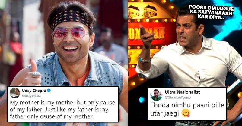 Uday Chopra Uses Race 3 Dialogue In Weird Way. Got Badly Trolled RVCJ Media