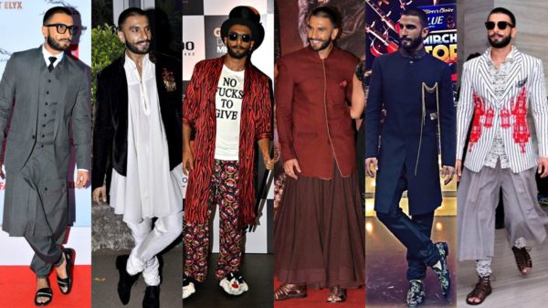 Ranveer Again Trolled For Wearing Weird Outfits. Fans Compared His Dresses  To Parrot & Blankets - RVCJ Media