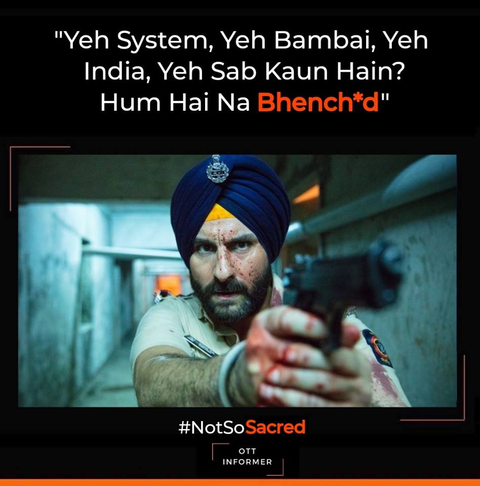 15 Powerful Dialogues From Sacred Games. They Can't Be Missed RVCJ Media