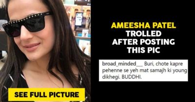 Ameesha Patel Shared A Pic In A Hot Black Top, Trollers Filled Her Post With Vulgar Comments RVCJ Media