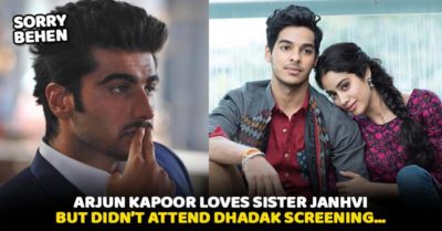This Is Why Arjun Kapoor Didn't Attend Dhadak's Family Screening RVCJ Media