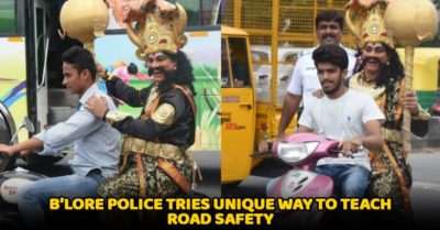 Bengaluru Traffic Police’s Creative Idea To Reduce Accidents & Make People Wear Helmet Is Awesome RVCJ Media
