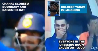 Chahal Raises His Bat After Hitting First-Ever ODI Boundary. Teammates Couldn’t Stop Laughing RVCJ Media