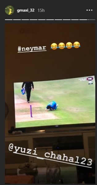 Yuzvendra Chahal Got Hurt & Did A Neymar During India Vs England, Trolled By Glenn Maxwell - RVCJ Media