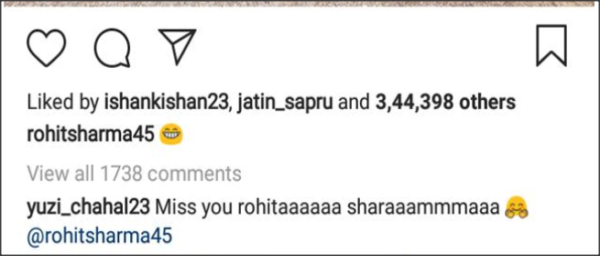 chahal comment