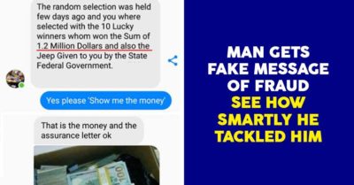 This Guy Got Message From Online Scammer For Winning $1.2 Million Lottery. Trolled Him For Hours RVCJ Media