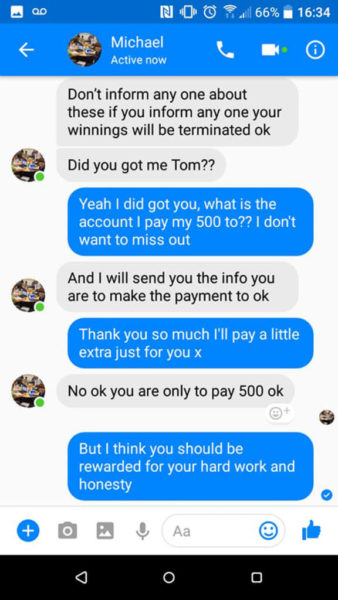This Guy Got Message From Online Scammer For Winning $1.2 Million Lottery. Trolled Him For Hours - RVCJ Media