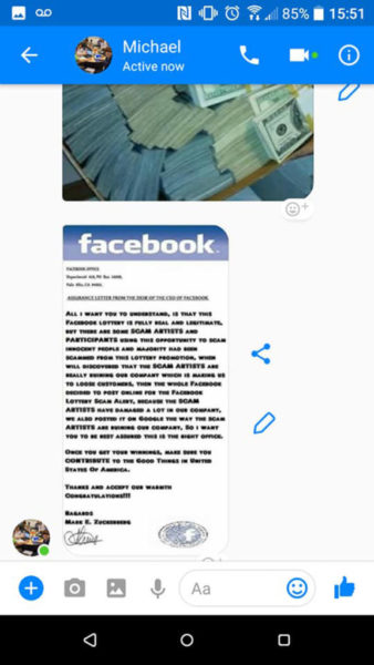 This Guy Got Message From Online Scammer For Winning $1.2 Million Lottery. Trolled Him For Hours - RVCJ Media