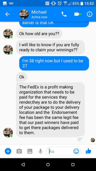 This Guy Got Message From Online Scammer For Winning $1.2 Million Lottery. Trolled Him For Hours - RVCJ Media