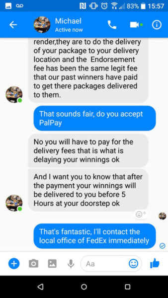 This Guy Got Message From Online Scammer For Winning $1.2 Million Lottery. Trolled Him For Hours - RVCJ Media