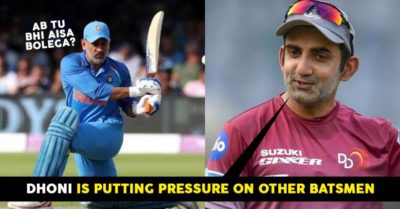 Gambhir Slammed Dhoni For His Slow Performance Against England. RVCJ Media