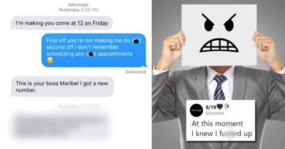 Guy Received A Text From Unknown No & Gave A Smart Reply, Lost His Job At The End RVCJ Media
