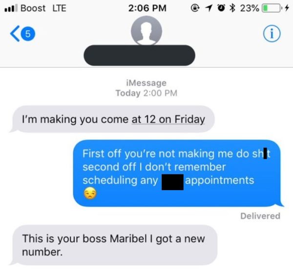 Guy Received A Text From Unknown No & Gave A Smart Reply, Lost His Job At The End - RVCJ Media