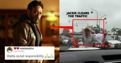 Jackie Shroff Comes Out Of His Luxury Car & Clears Traffic In Lucknow. Twitter Can’t Stop Praising RVCJ Media