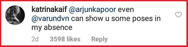 Katrina Finally Replies To Arjun Kapoor For His Dandruff Comment. It Shuts His Mouth - RVCJ Media