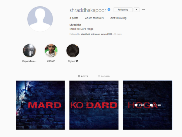Shraddha Kapoor Deleted All Her Instagram Posts. This Is Why She Did So - RVCJ Media