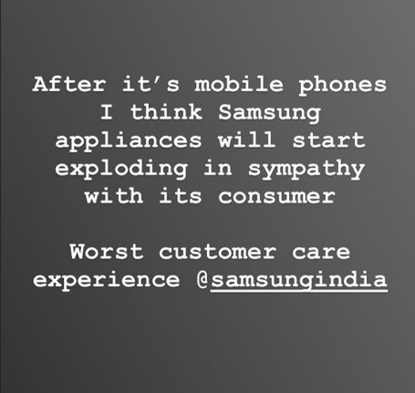 Mira Rajput Is Very Angry With Samsung And Calls It Worst Customer Service - RVCJ Media