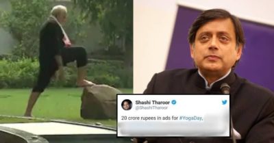 Shashi Tharoor Claimed PM Modi's Fitness Video Cost Rs 35 Lakh, Union Minister Shut Him Down RVCJ Media