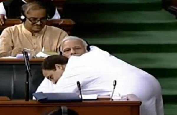 Sumitra Mahajan Gave A Hilarious Reply To Rahul Gandhi'S Hug. It'S Now A Viral Meme 2 Sumitra Mahajan Gave A Hilarious Reply To Rahul Gandhi's Hug. It's Now A Viral Meme - RVCJ Media