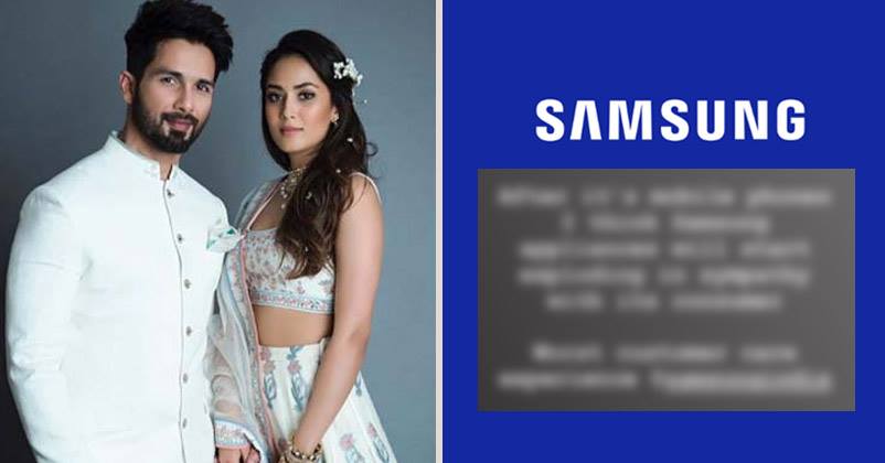 Mira Rajput Is Very Angry With Samsung And Calls It Worst Customer Service RVCJ Media