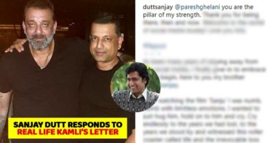 Sanjay Dutt Read Kamli's Post. He Gave An Equally Beautiful Reply RVCJ Media