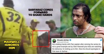 Shoaib Akhtar Wanted Glenn Maxwell To Apologise For Ignoring Sarfaraz. This Is What He Replied RVCJ Media
