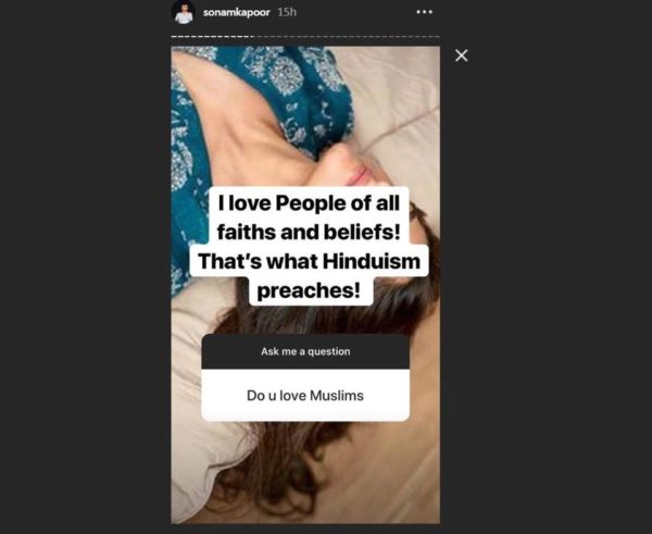 Trollers Ask Sonam If She Loves Muslim & Pak Followers. Her Replies Will Win Your Heart RVCJ Media