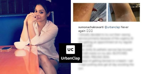 Salon at home service by Urbanclap review  Sindhujp