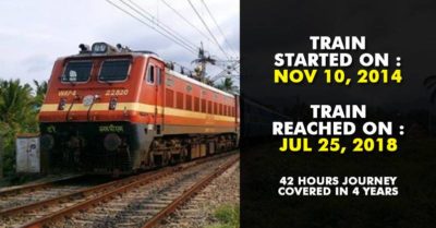Train Took 4 Years To Complete Journey Of 42 Hours. Even Railway Officials Are Confused RVCJ Media