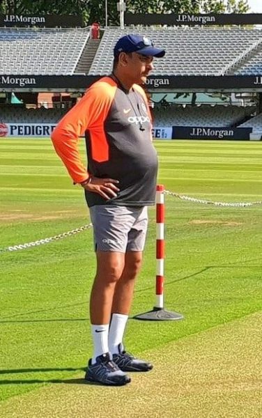 Ravi Shastri Trolled On Twitter For Pot Belly. Twitter Called Him Pregnant & Guessed About Delivery RVCJ Media