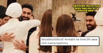 Abhishek Bachchan Caught Smiling During Prayer Meet. Got Heavily Slammed RVCJ Media