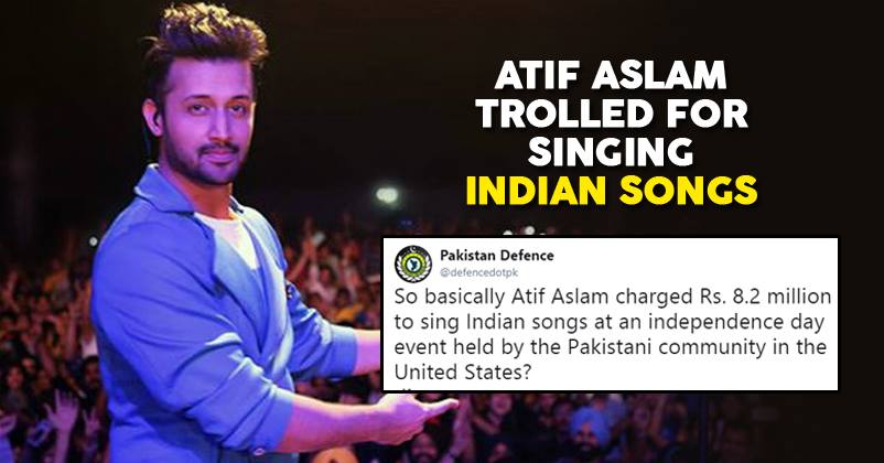 Atif Aslam Slammed By Pakistanis For Singing Indian Song. He Had The Best Response RVCJ Media