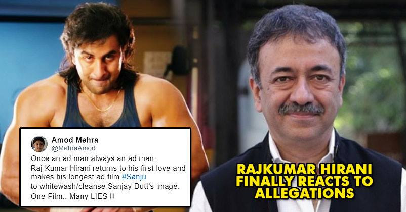 Some People Say Sanju Is An Attempt To Whitewash Sanjay Dutt’s Image. This Is What Hirani Replied RVCJ Media