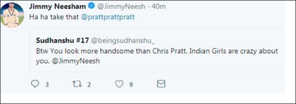 Indian Fan Told Jimmy Neesham "You're G**ndu". His Response Made Him Delete Tweet - RVCJ Media