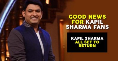 Great News For Fans Of Kapil Sharma. He Is All Set To Make A Comeback RVCJ Media